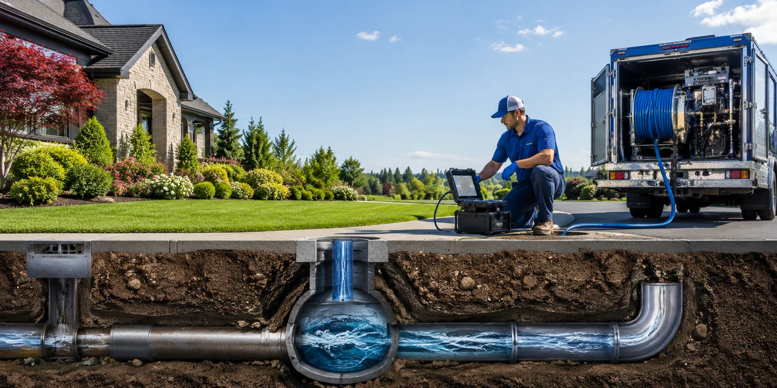 Drainage restoration information for Englishtown, NJ